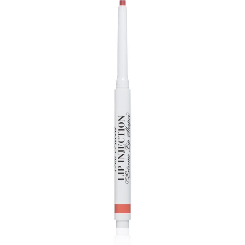 Too Faced Lip Injection Extreme Lip Shaper szájkontúrceruza a hosszantartó dús hatásért árnyalat Hot & Spicy 0