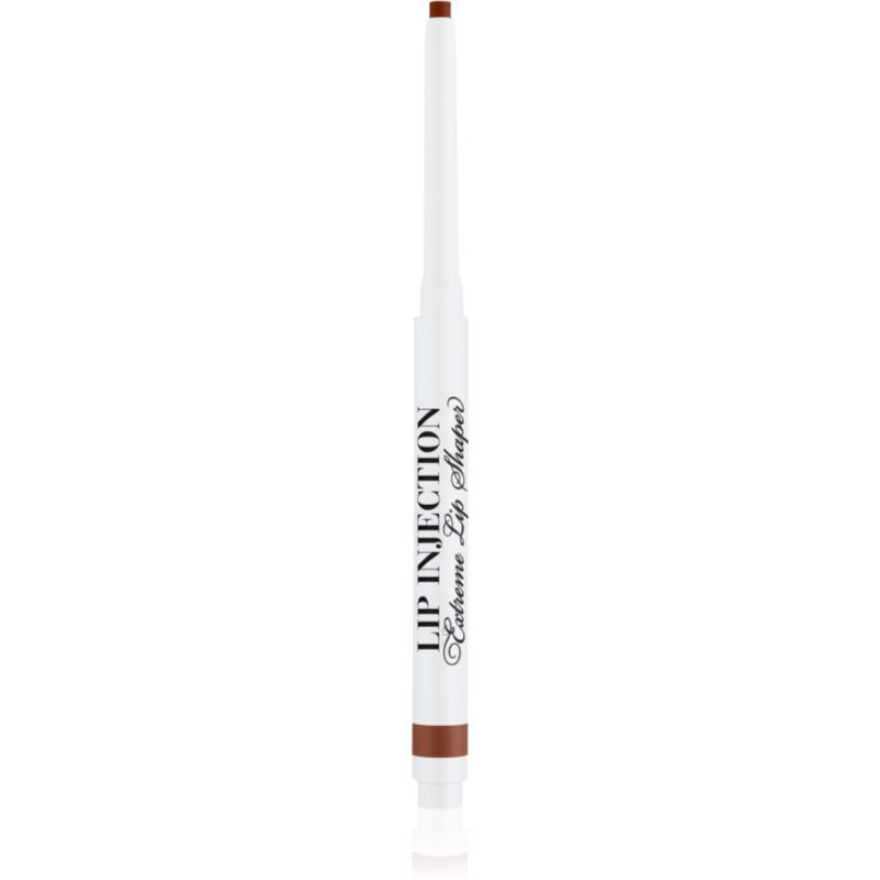 Too Faced Lip Injection Extreme Lip Shaper szájkontúrceruza a hosszantartó dús hatásért árnyalat In Big Truffle 0