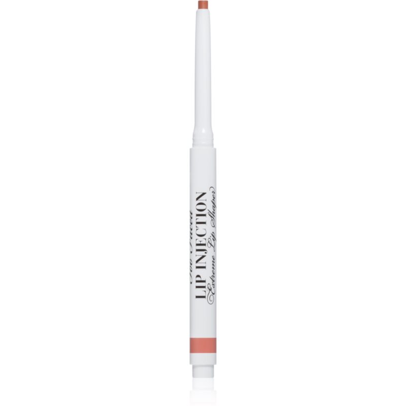 Too Faced Lip Injection Extreme Lip Shaper szájkontúrceruza a hosszantartó dús hatásért árnyalat Post-Op Pink 0