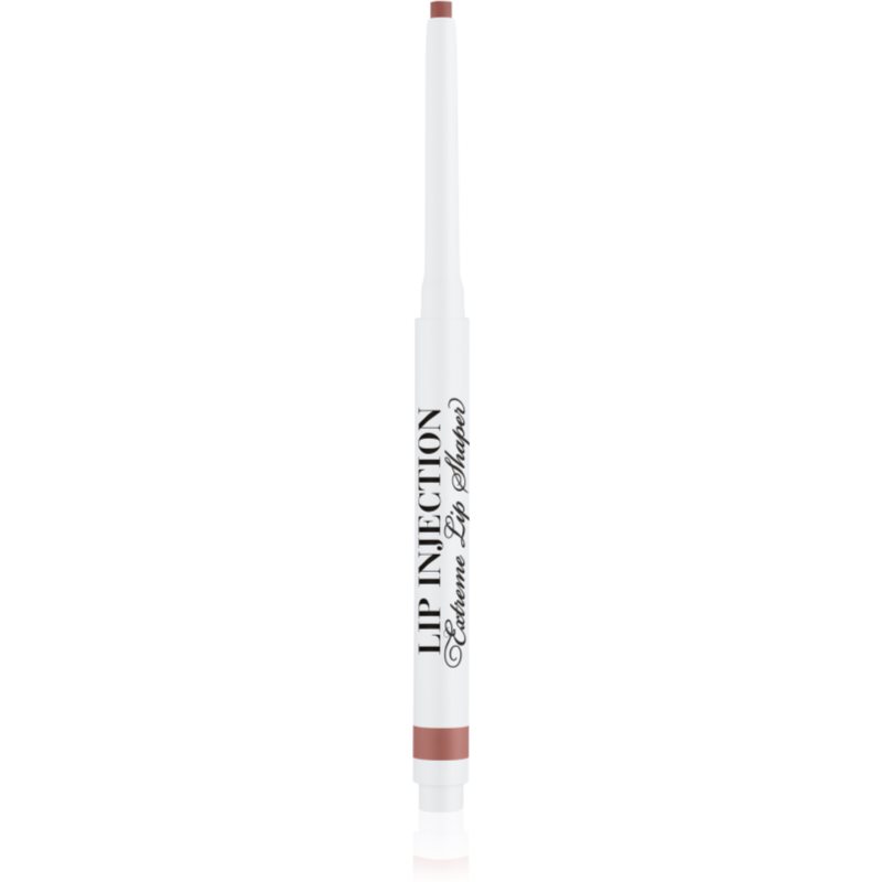 Too Faced Lip Injection Extreme Lip Shaper szájkontúrceruza a hosszantartó dús hatásért árnyalat Puffy Nude 0