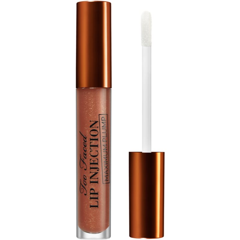Too Faced Lip Injection Maximum Plump tartós ajakfény extra mennyiségéert árnyalat Caramel Apple 4 g