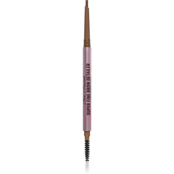 Too Faced Super Fine Brow Detailer Eyebrow Pencil tartós szemöldök ceruza árnyalat Medium Brown 0