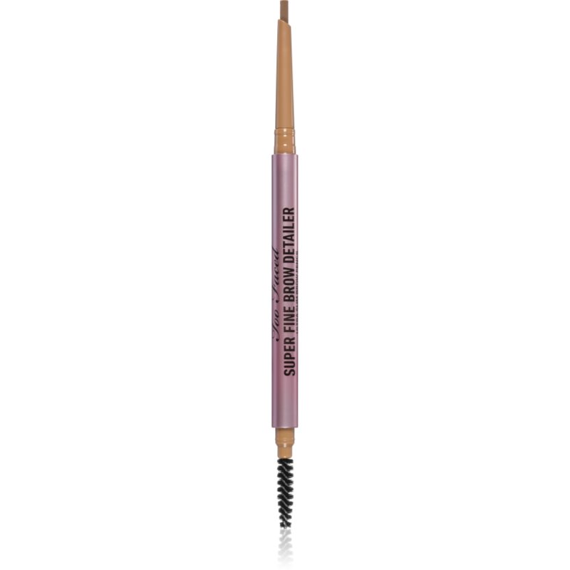 Too Faced Super Fine Brow Detailer Eyebrow Pencil tartós szemöldök ceruza árnyalat Natural Blonde 0