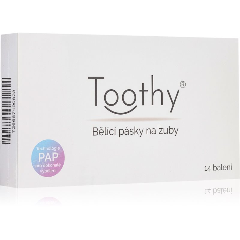 Toothy® Strips fehérítő fogselyem 14 db-Ár