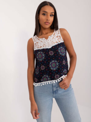 Top-AT-TP-22501B.01X-White-Navy Top-AT-TP-22501B.01X-White-Navy