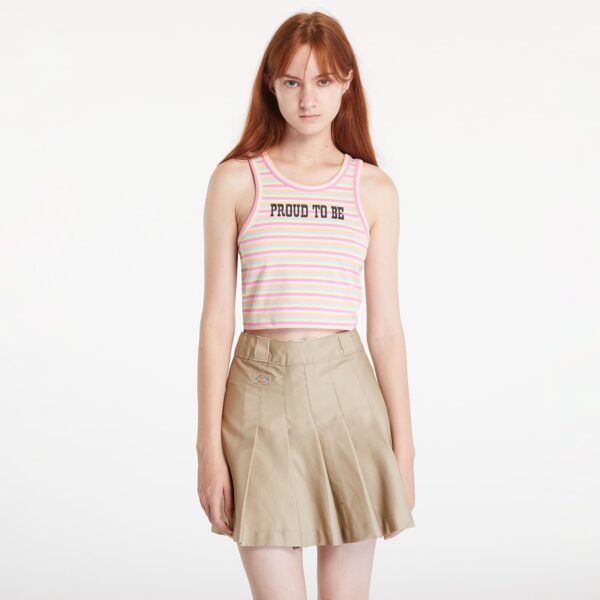 Top Converse Proud To Be Cropped Tank Top Multicolor XS-alacsony-ár