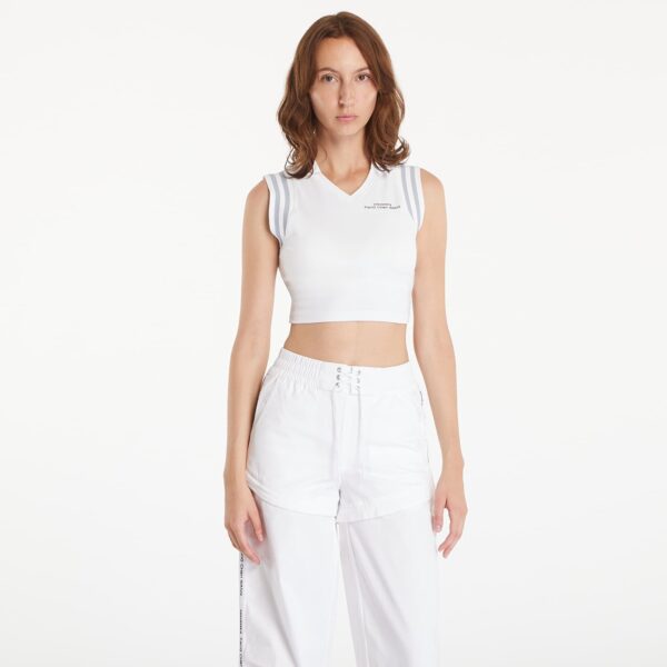 Top Converse x Feng Chen Wang Polo Top White/ Arctic Ice L-alacsony-ár