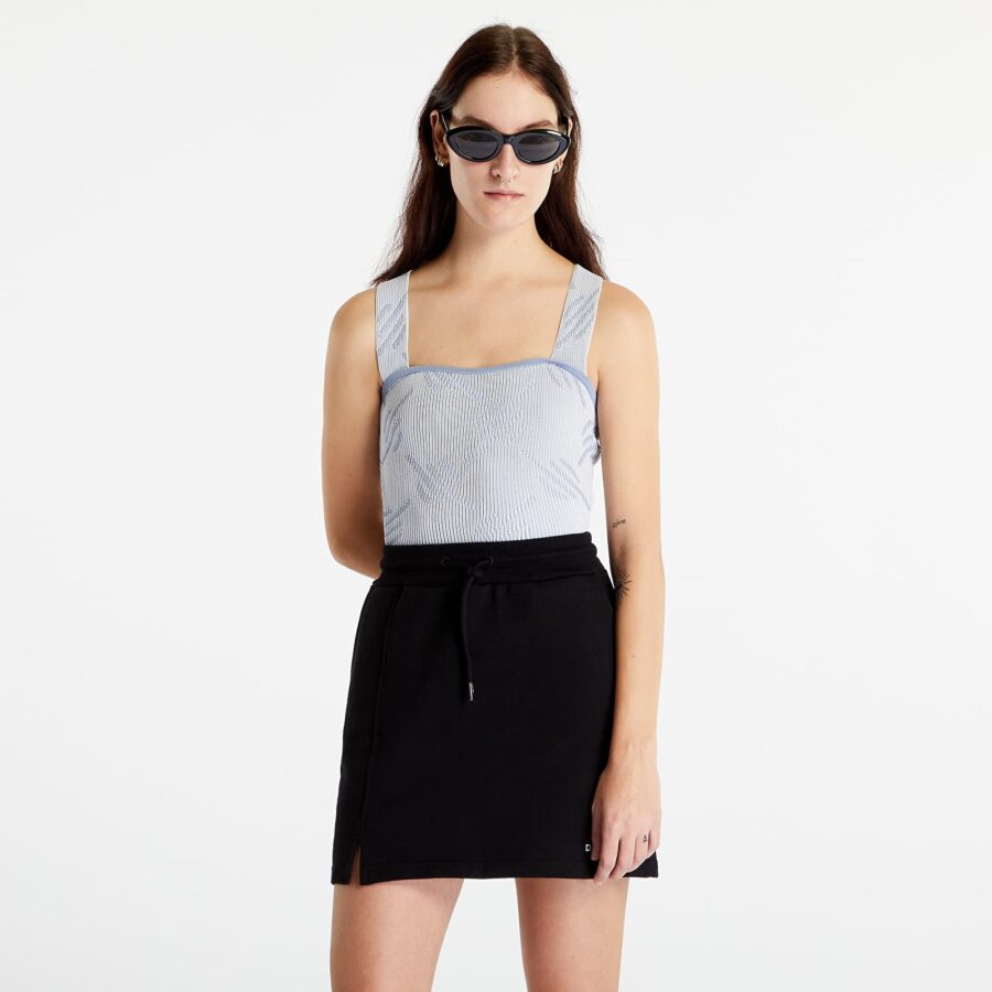 Top Daily Paper Pabila Knit Top Egret White/ Purple Impression XS-alacsony-ár