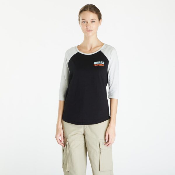 Top Horsefeathers Oly Top Black/ Cement M-alacsony-ár