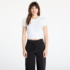 Top Puma Dare to Textured Baby Tee PUMA White S-alacsony-ár