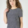 Top - TOMMY HILFIGER AVRIL TOP SS blue