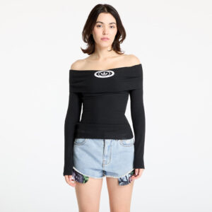 Top adidas Originals Off Shoulder Top Black XS-alacsony-ár