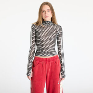 Top adidas x Avavav Mesh Aop Top Black/ Black M-alacsony-ár