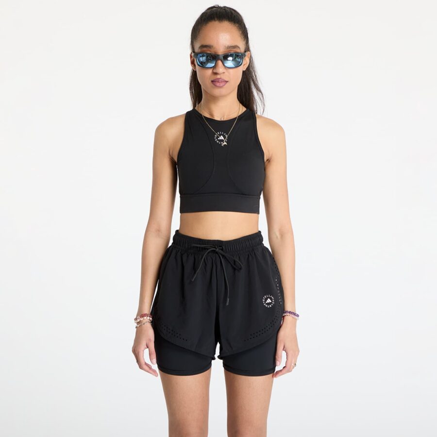 Top adidas x Stella Mccartney Truestrength Yoga Croptop Black S-alacsony-ár
