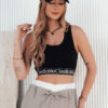 Top damski SUNSEL czarny Dstreet