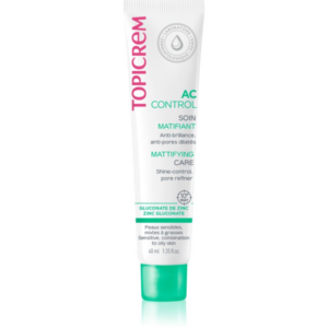 Topicrem AC Mattifying Care gyengéd mattító arckrém 40 ml-Eredeti
