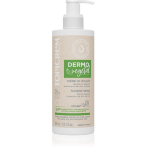 Topicrem Dermo Vegetal Shower Cream hidratáló tusfürdő 390 ml
