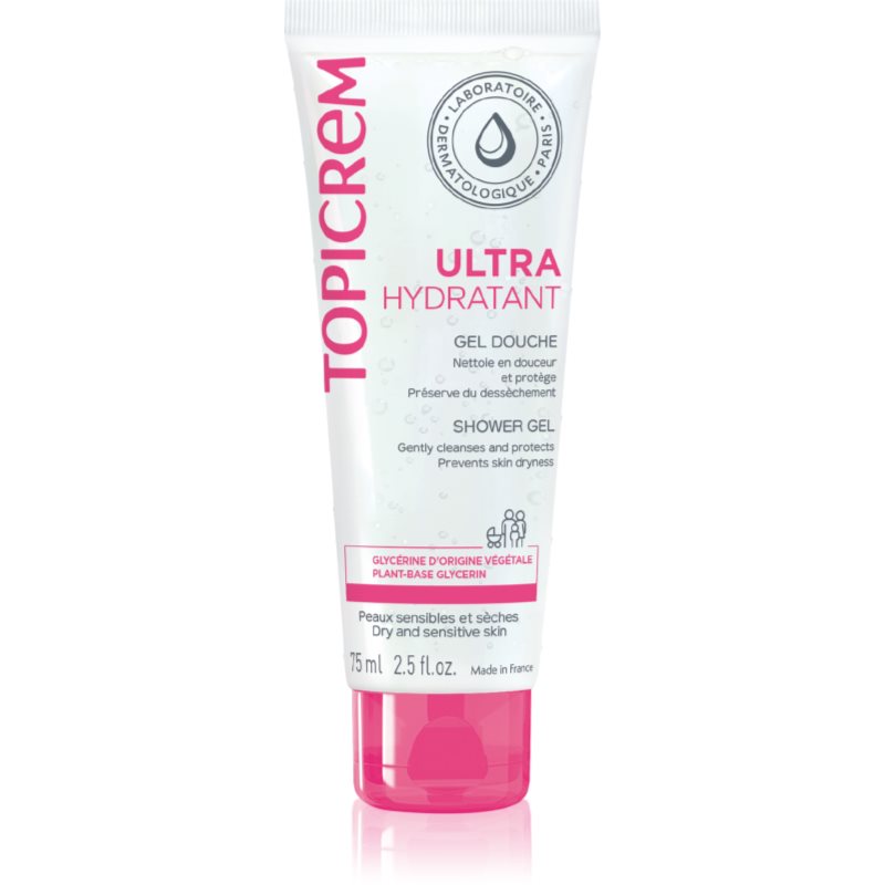 Topicrem UH BODY Gentle Cleansing Gel gyengéd tisztító gél arcra