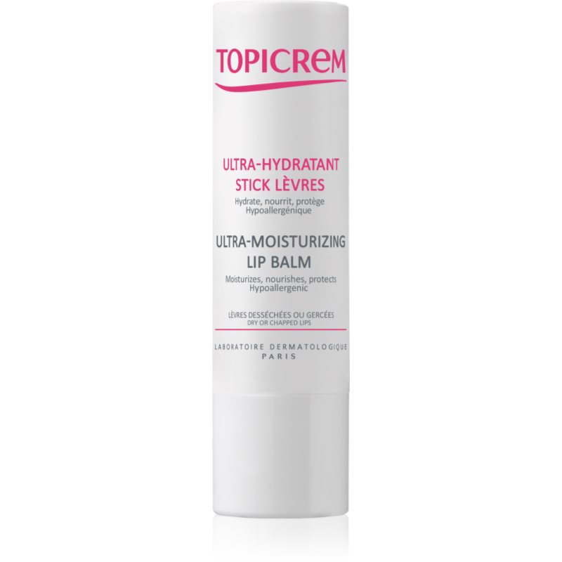 Topicrem UH FACE Ultra-Moisturizing Lip Balm hidratáló ajakbalzsam a száraz ajkakra 4 g-Eredeti
