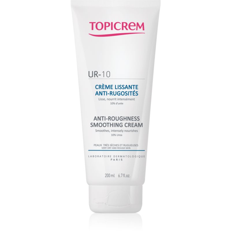 Topicrem UR-10 Anti-Roughness Smoothing Cream testápoló krém a nagyon száraz bőrre 200 ml-Eredeti