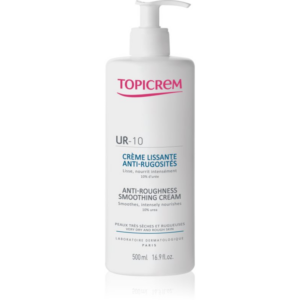 Topicrem UR-10 Anti-Roughness Smoothing Cream testápoló krém a nagyon száraz bőrre 500 ml-Eredeti