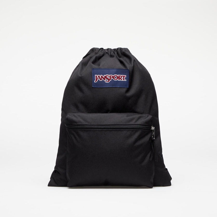 Tornazsák Jansport Draw Sack Black 14 l-alacsony-ár