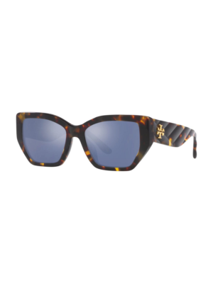 Tory Burch Napszemüveg '0TY7187U 53 19441U'  konyak / sötét barna / aranysárga-Ár