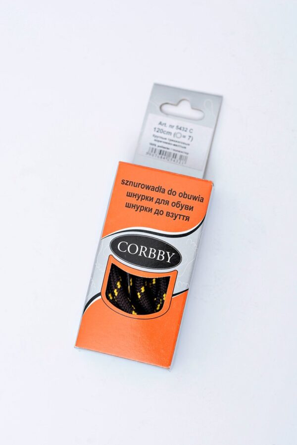 Trekking Laces Barna Sárga CORBBY