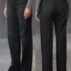 Trendyol Anthracite Color Block High Waist Wide Leg Jeans