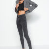 Trendyol Anthracite High Waist Skinny Jeans