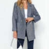 Trendyol Anthracite Regular Lined Woven Blazer Jacket