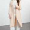 Trendyol Beige Cuff Gather Detailed Woven Cape & Abaya & Abaya