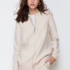 Trendyol Beige Linen Look Tunic-Pants Woven Bottom Top Set