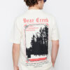 Trendyol Beige Oversize/Wide Cut Text Printed 100% Cotton Short Sleeve T-Shirt