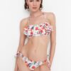 Trendyol Bikini Bottom - Multi-color - Floral