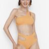 Trendyol Bikini Bottom - Orange - Plain