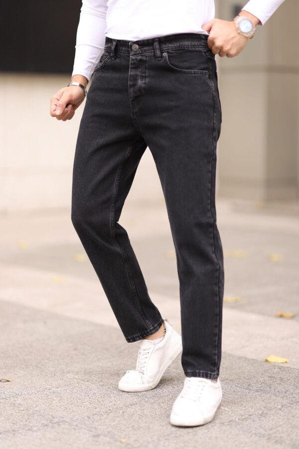 Trendyol Black 100% Cotton Boyfriend Jeans