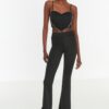 Trendyol Black Accessory Detailed Blouse