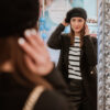 Trendyol Black Basic Striped Knitwear Sweater