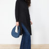 Trendyol Black Button Detailed Long Woven Shirt