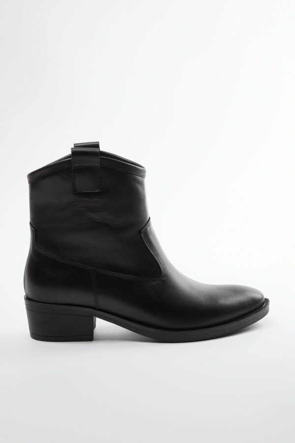 Trendyol Black Genuine Leather Cowboy Women's Boots