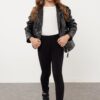 Trendyol Black Girl Cotton Basic Knitted Leggings
