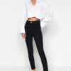 Trendyol Black High Waist Jegging Jeans