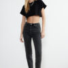 Trendyol Black High Waist Slim Mom Jeans