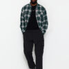 Trendyol Black Jogger Technical Parachute Fabric Plus Size Trousers