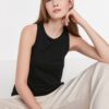 Trendyol Black Knitted Singlets With Back Detail