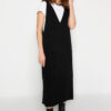 Trendyol Black Maxi Knitwear V-Neck Gilet Dress