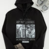 Trendyol Black Men's Oversize/Wide Cut Rap Music Printed Cotton Sweatshirt with Fleece Inside