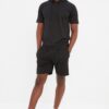Trendyol Black Men's Regular/Regular Fit Hooded