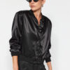 Trendyol Black Oversize kabát kabát